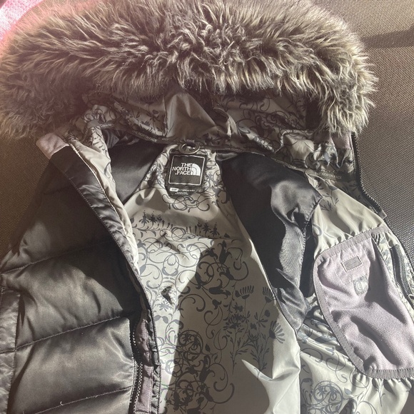 North Face 550 Down vest w/hood - Picture 7 of 7